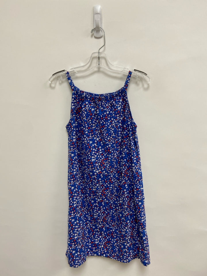 Vineyard Vines SIZE M Blue White/Red Stars Sleeveless Girl&