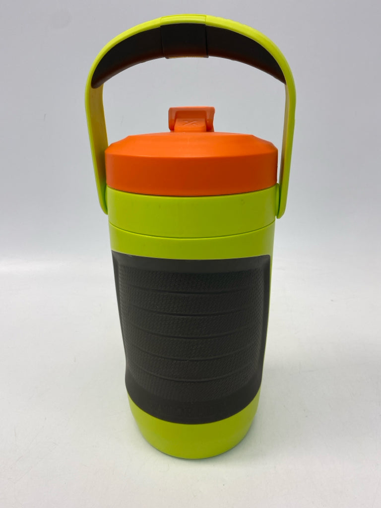 Lime Green Orange Tumbler