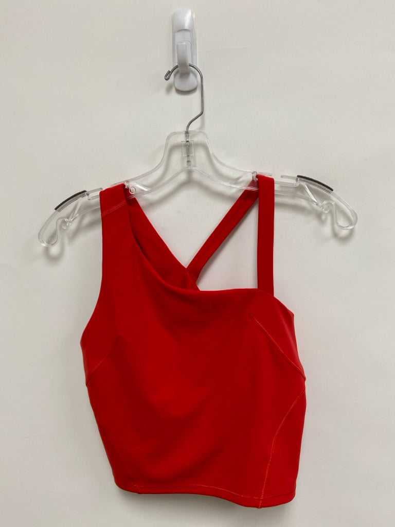 Lululemon Size 6 Red Athletic  Bra