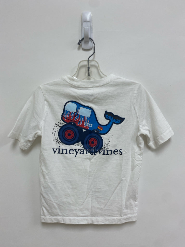Vineyard Vines SIZE 4T White Blue Boy&