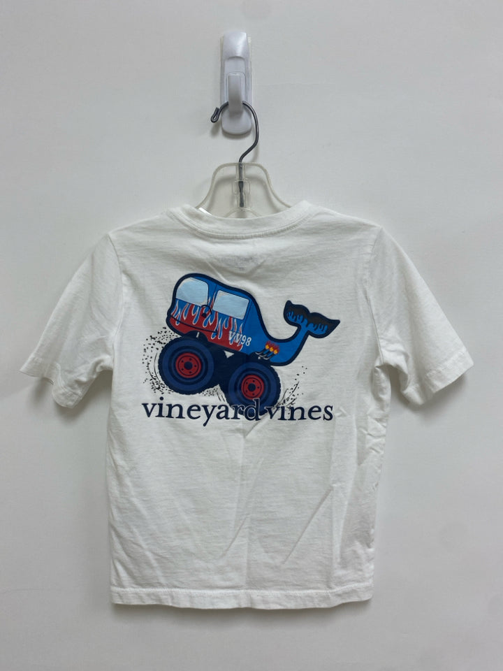 Vineyard Vines SIZE 4T White Blue Boy&