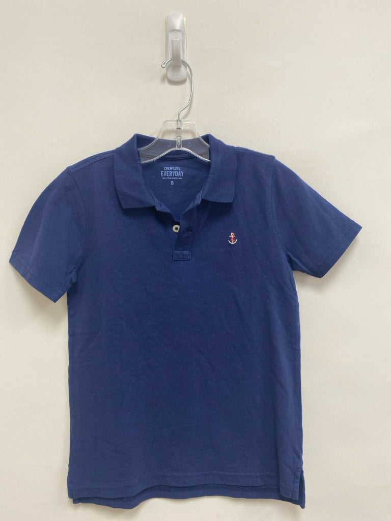 Crew Cuts SIZE 8 Navy Polo Boy&