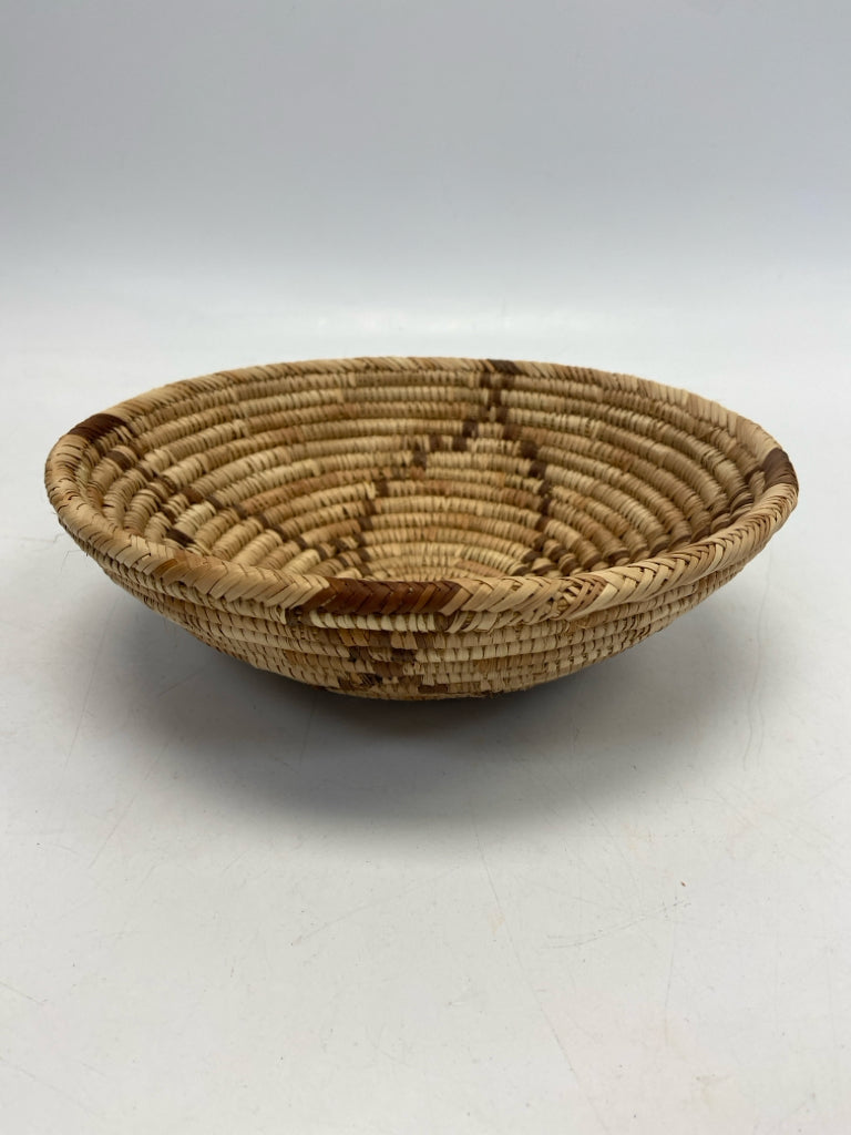 Natural Brown Woven Basket