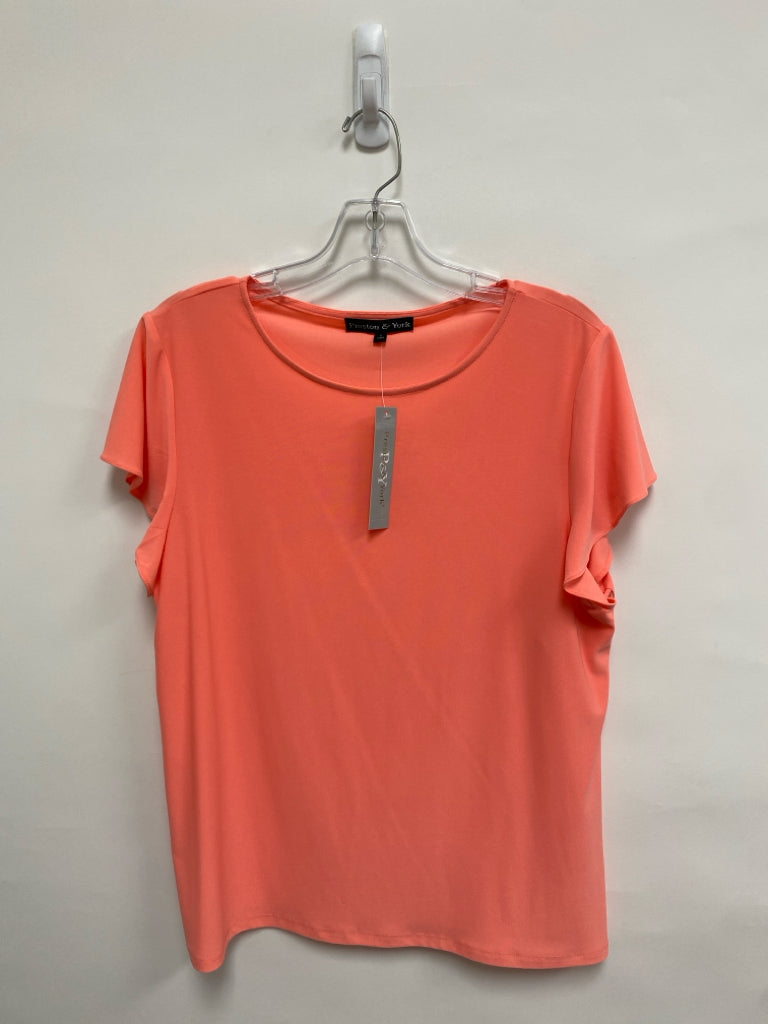 NWT Preston &amp; York Size L Coral Ladies Top