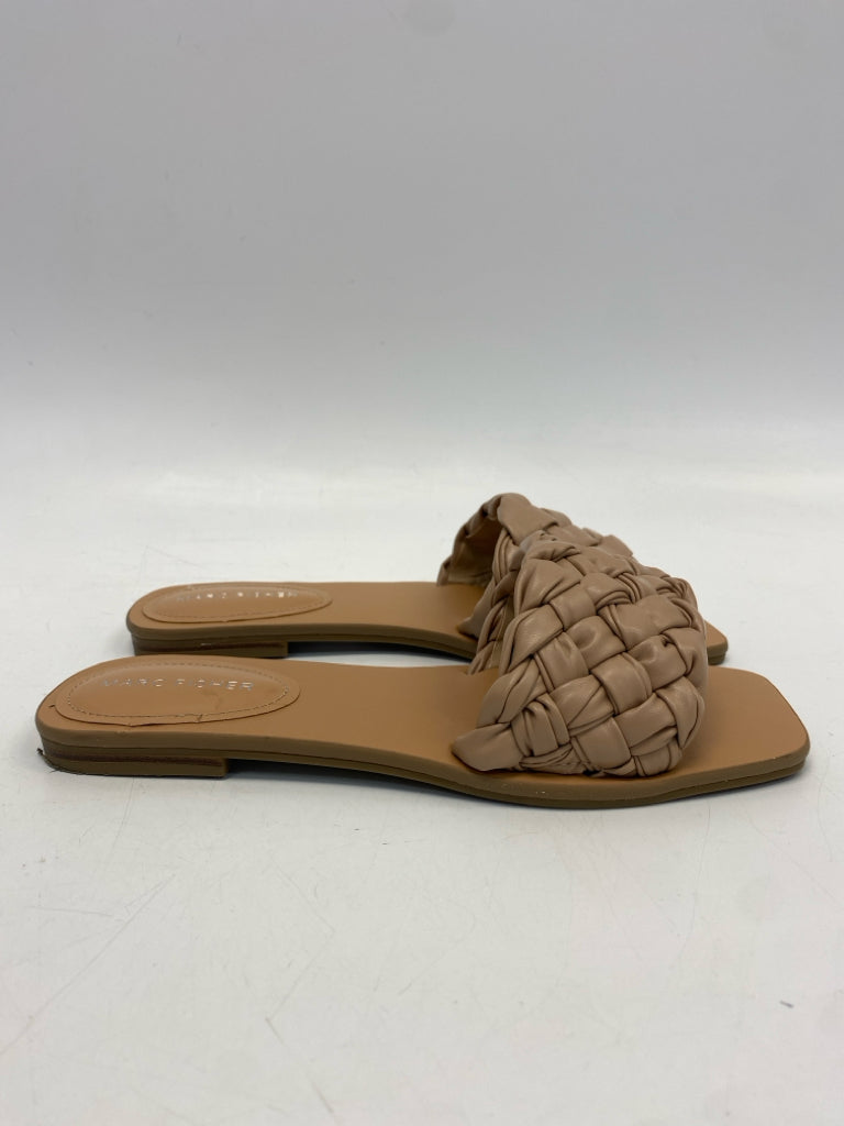 Marc Fisher  Size 7.5 Brown Braided Sandals