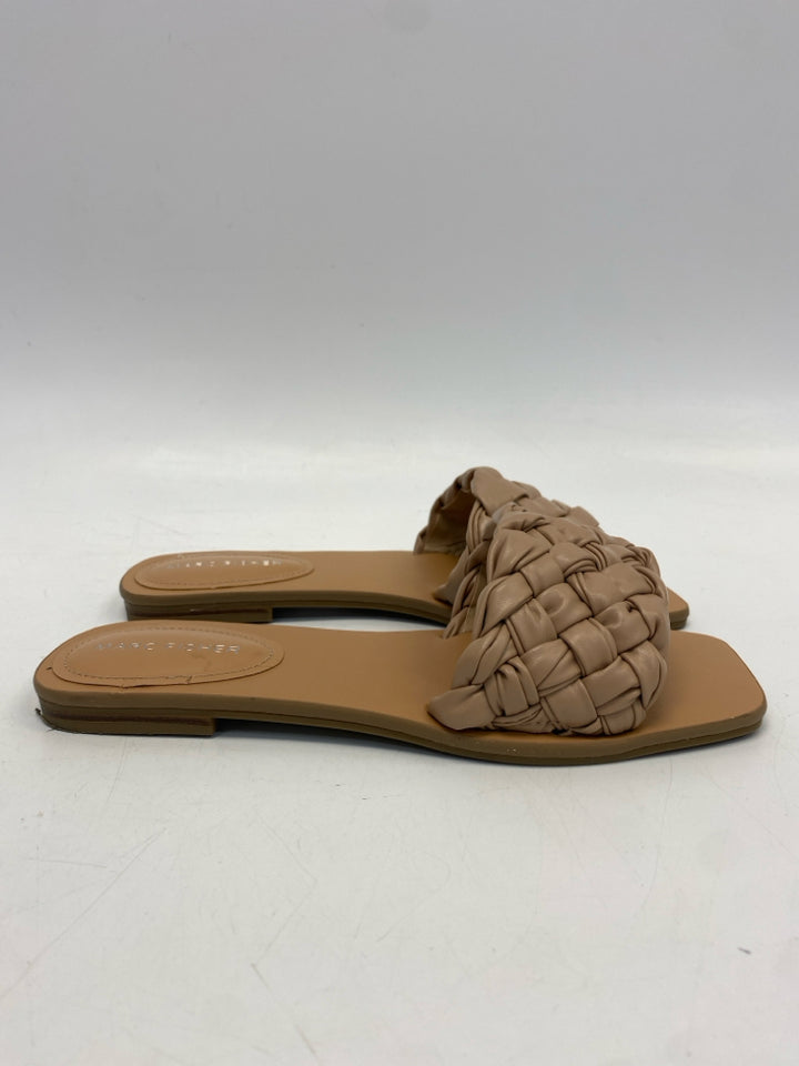 Marc Fisher  Size 7.5 Brown Braided Sandals