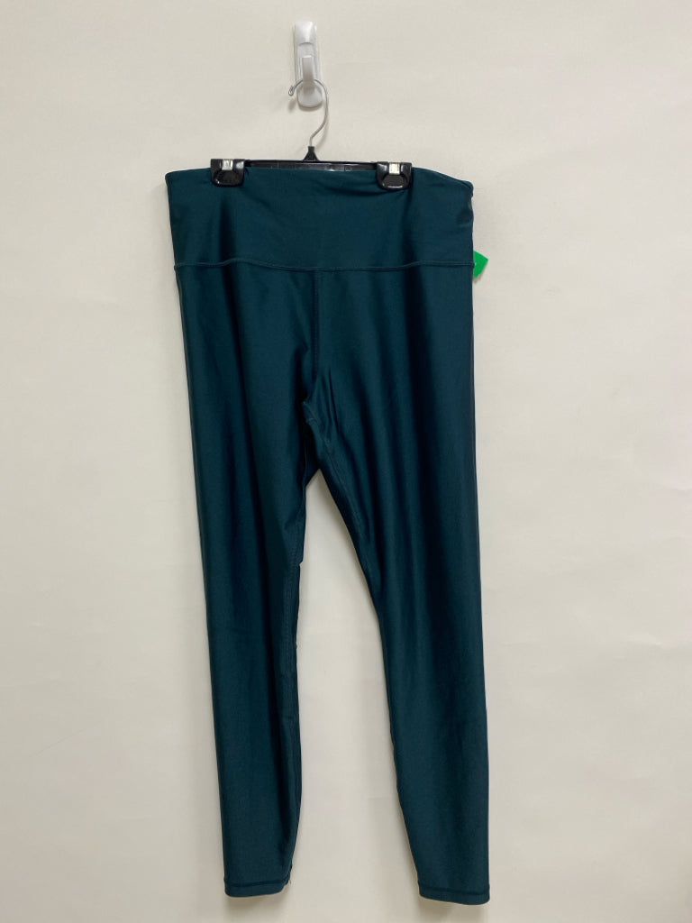 Athleta Size L Dark Green Athletic Leggings