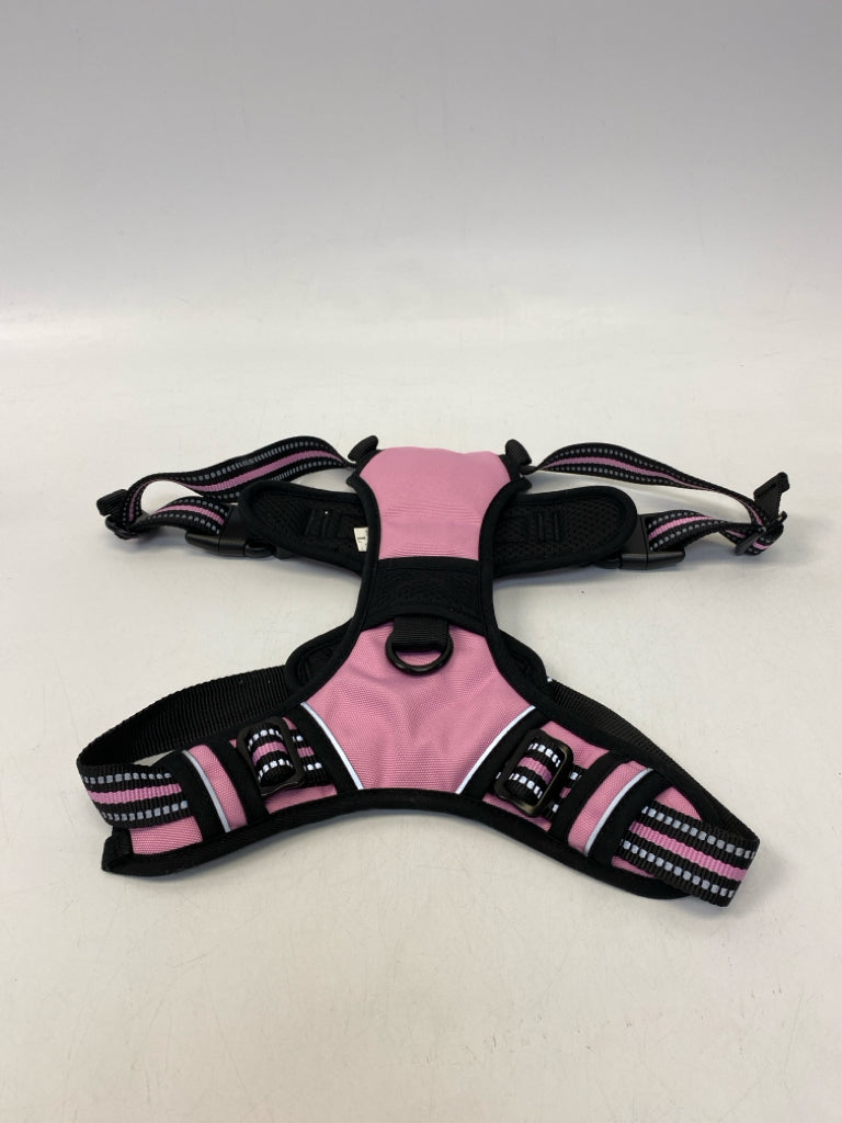 Pink Black Pet Collar/Leash