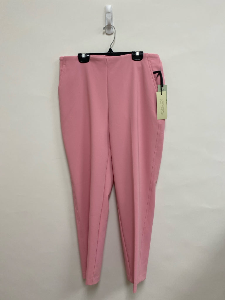 NWT RACHEL ZOE Size 8 Pink Pull-on Ladies Pants