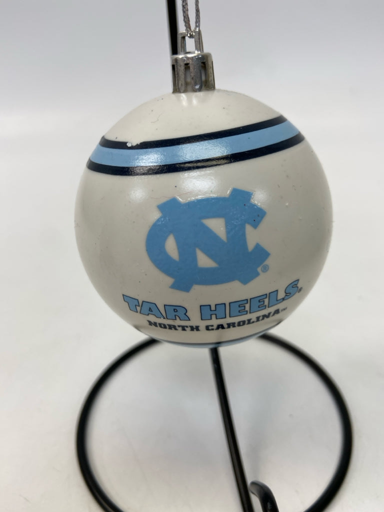 White Blue UNC Ornaments