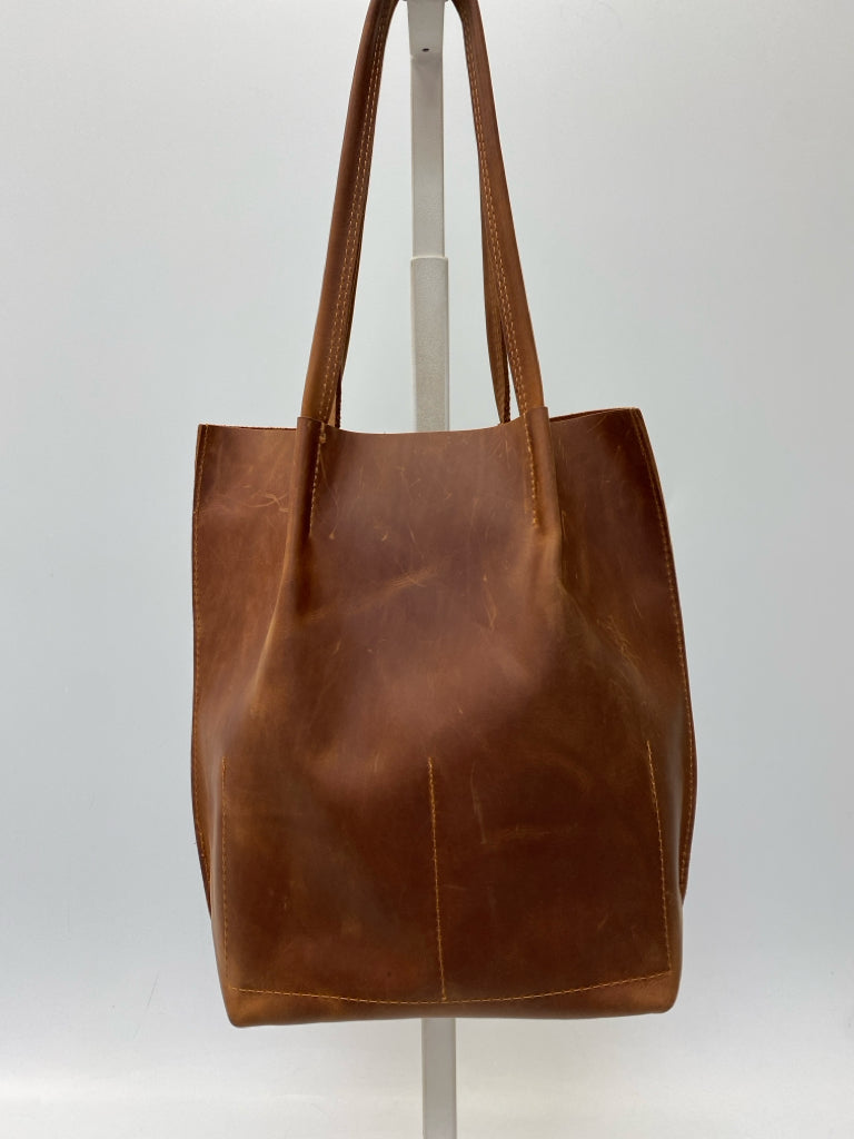 Old Town Leather Brown Leather Handbag