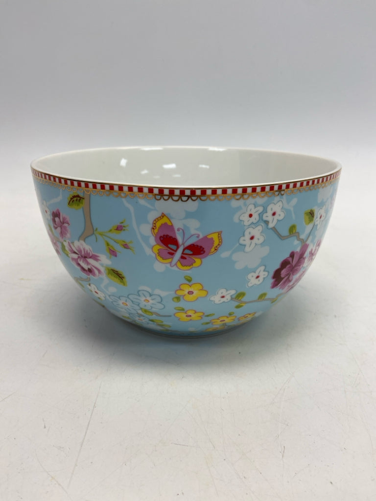 Blue/White Pink/Multi Flowers Bowl(s)