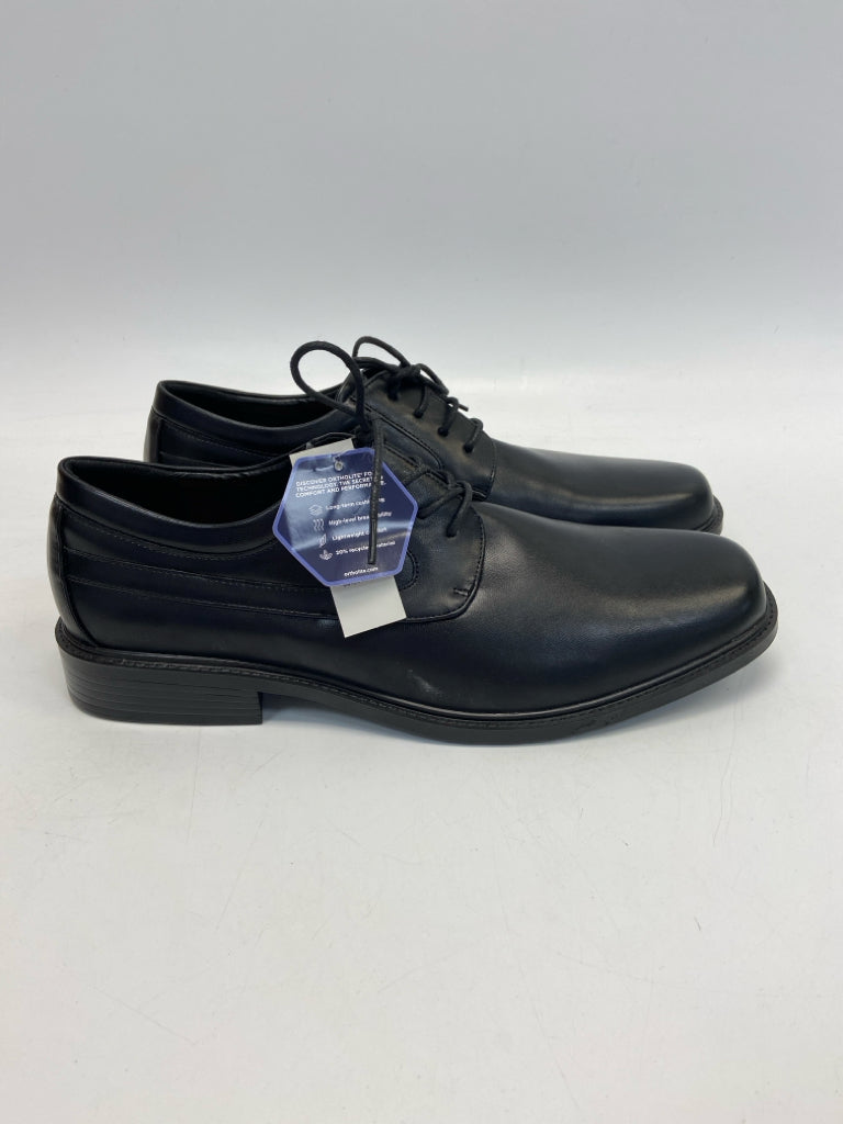 NWT Croft/Barrow Size 13 Black Lace-Up Men&