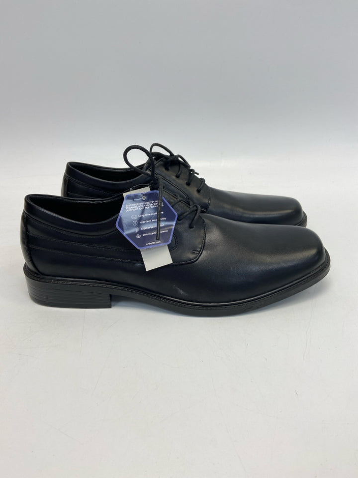 NWT Croft/Barrow Size 13 Black Lace-Up Men&