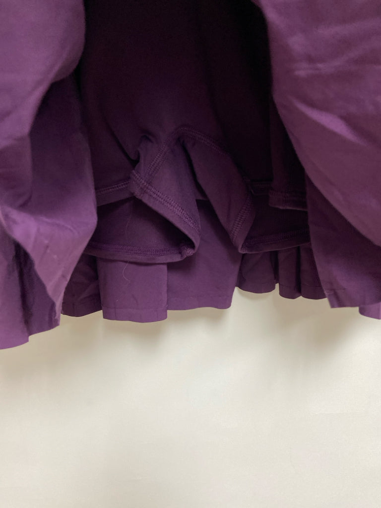alo Size S Purple Athletic Skort