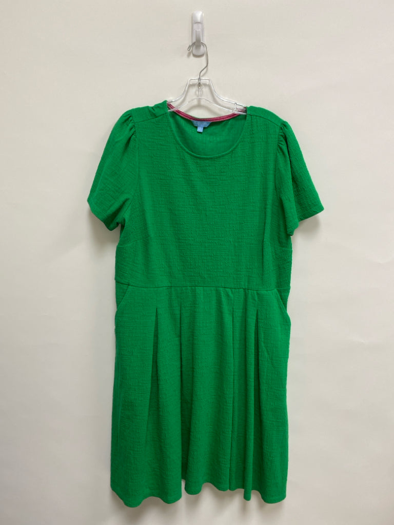 Draper James  SIZE  1X Green Plus Size Dress