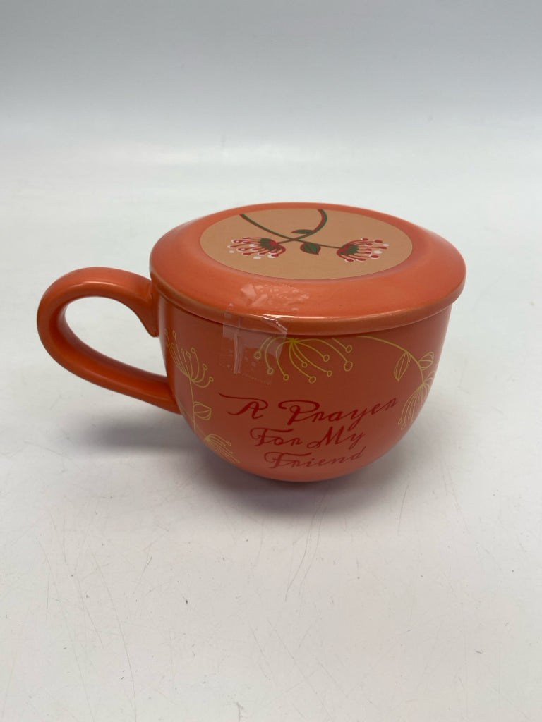 Coral Words Coffee Mug