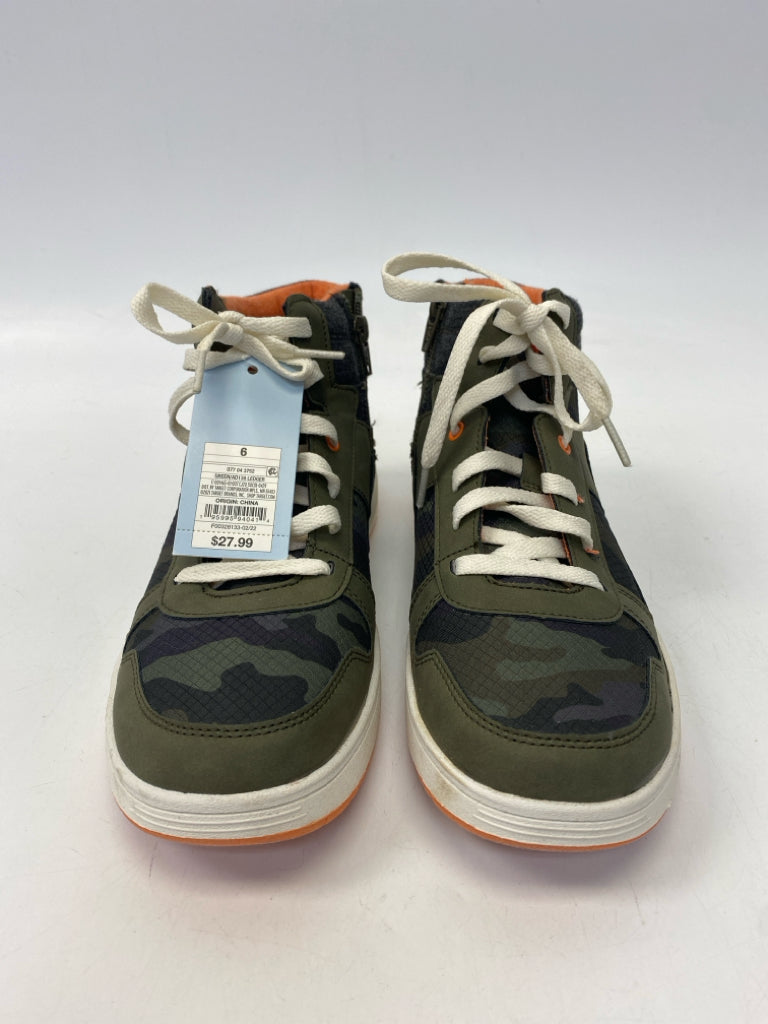 NWT Cat &amp; Jack SIZE 6 Green Camouflage Boy&