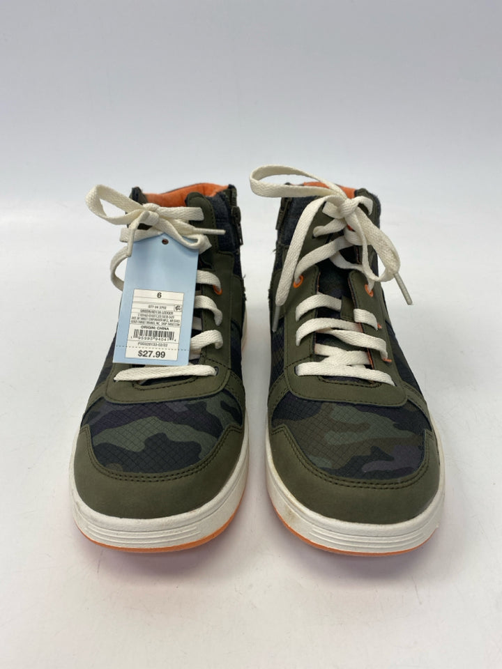 NWT Cat &amp; Jack SIZE 6 Green Camouflage Boy&