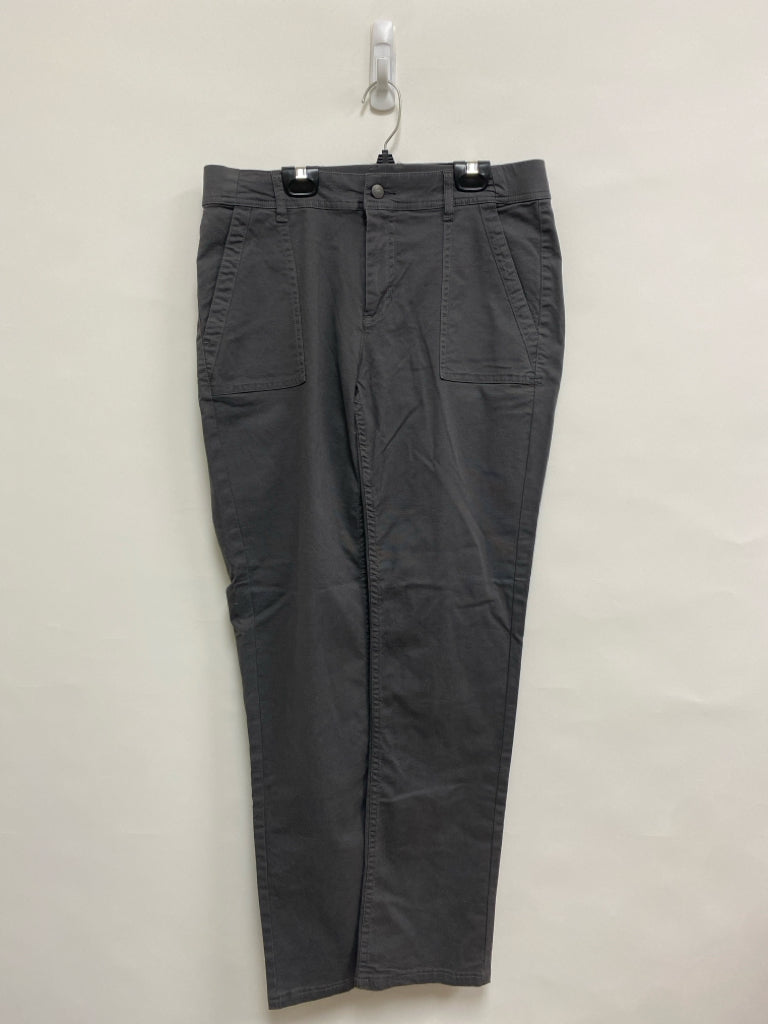 Toad &amp; Co. Size 10 Dark Gray Ladies Pants