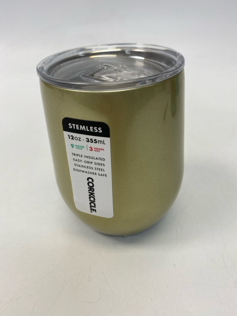 NEW Corkcicle Gold Tumbler