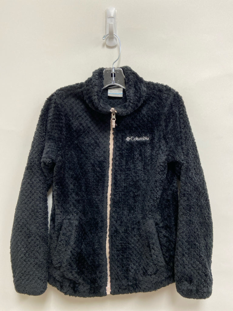 Columbia SIZE M Black Zip Down Girl&