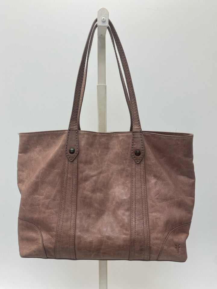 Frye Mauve Leather Handbag