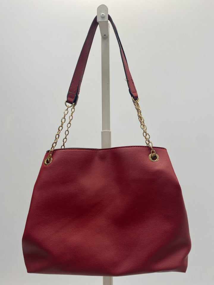 Dark Red Handbag