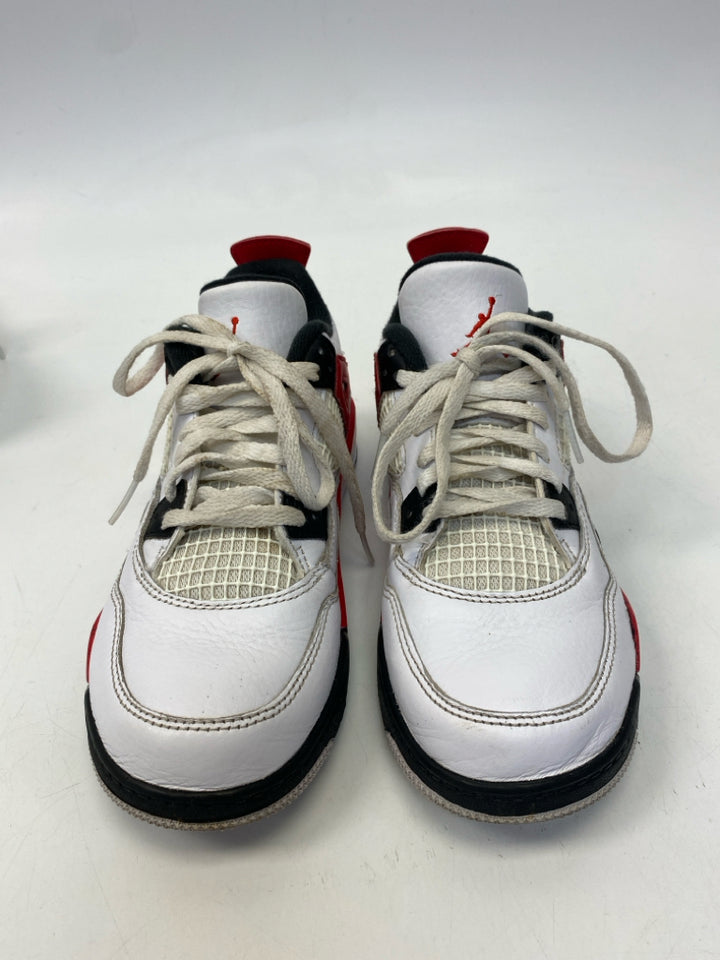 Nike SIZE 2 White Red/Black Boy&