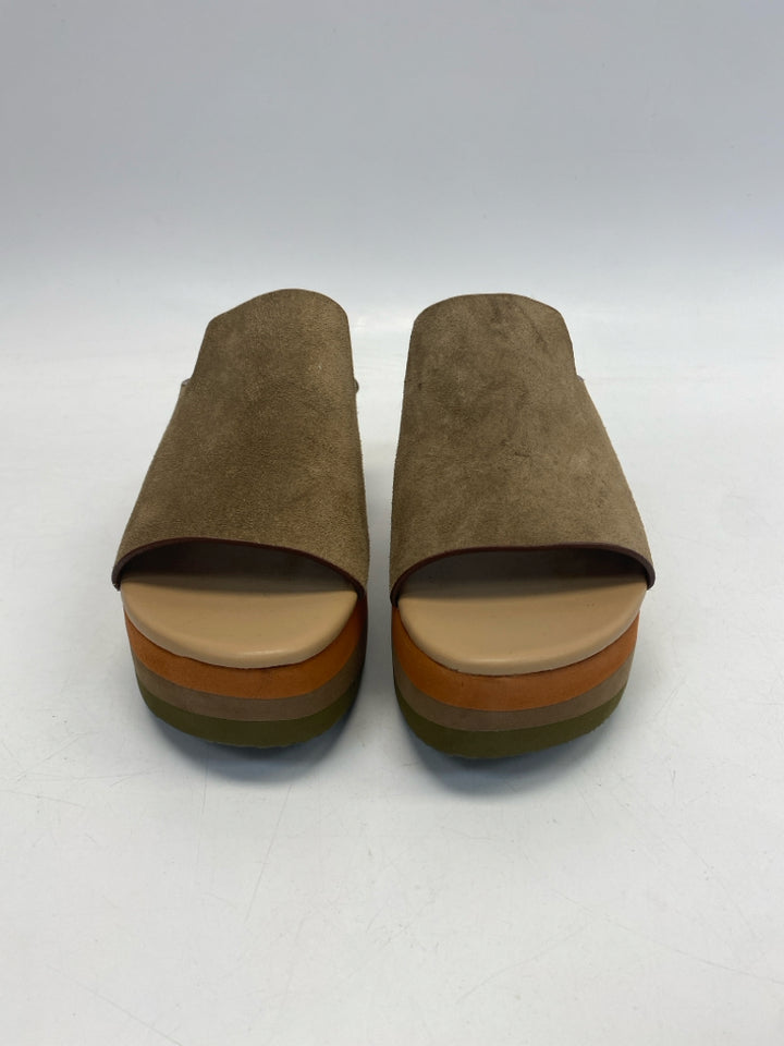 NWOT  Size 7 Brown Sandals