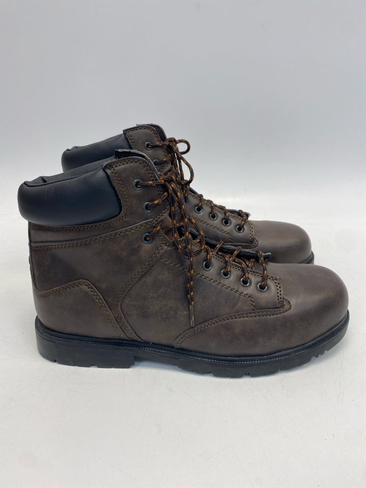 Size 14 Brown Lace-Up Men&