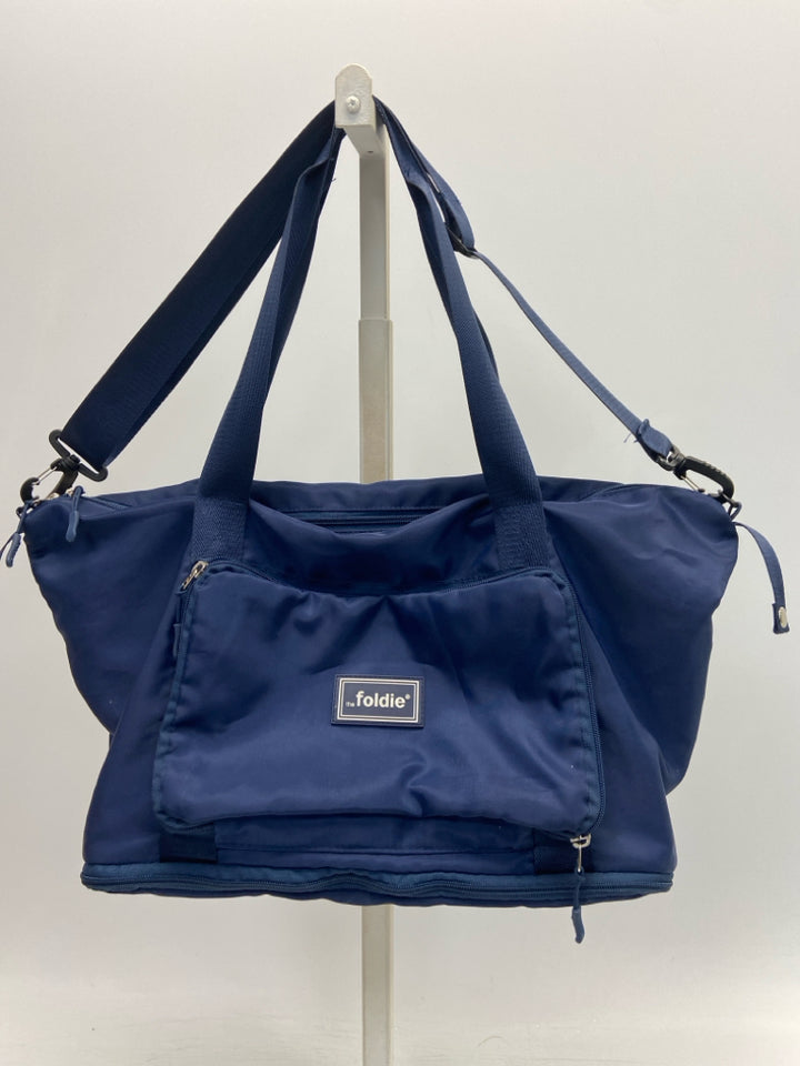 foldie Navy Duffle Bag