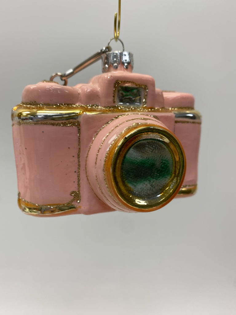 Pink Gold Ornaments