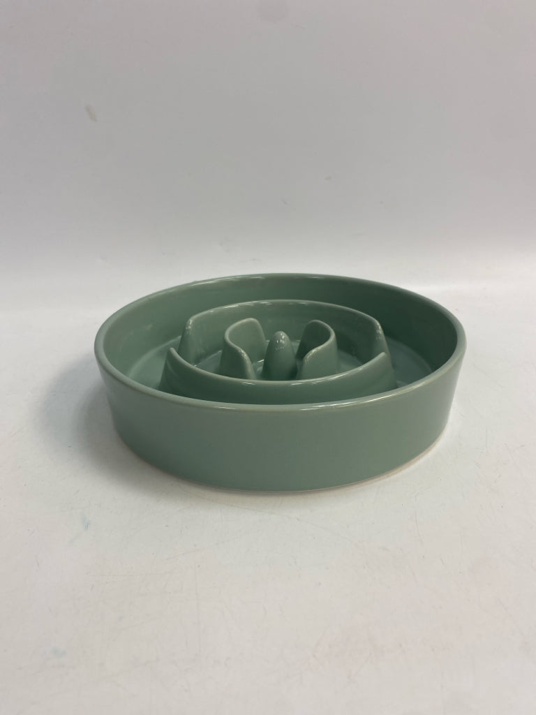Turquoise Pet Bowl