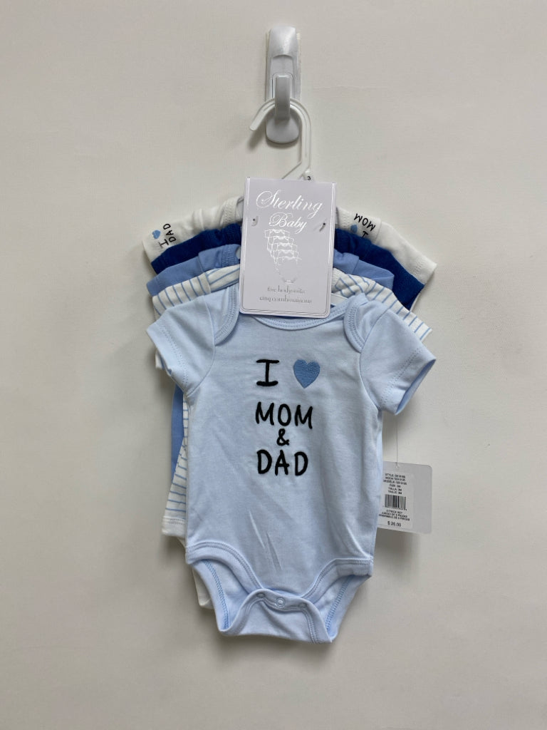 NWT SIZE 3M Blue/White Navy Boy&