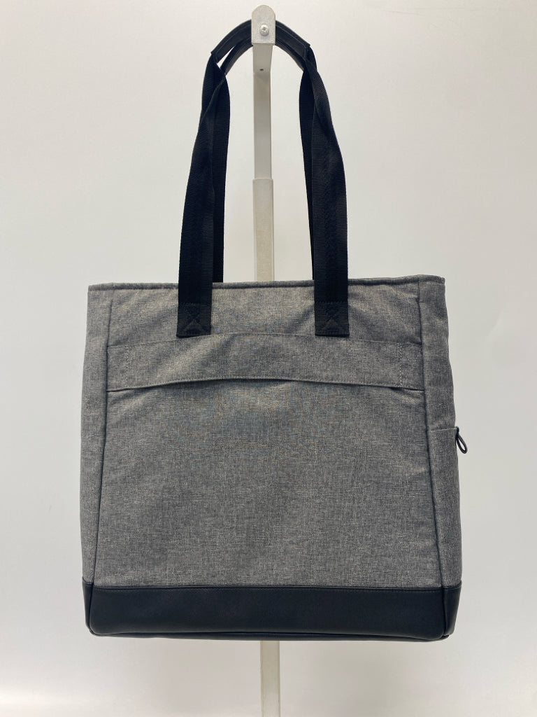 Gray Black Tote Bag