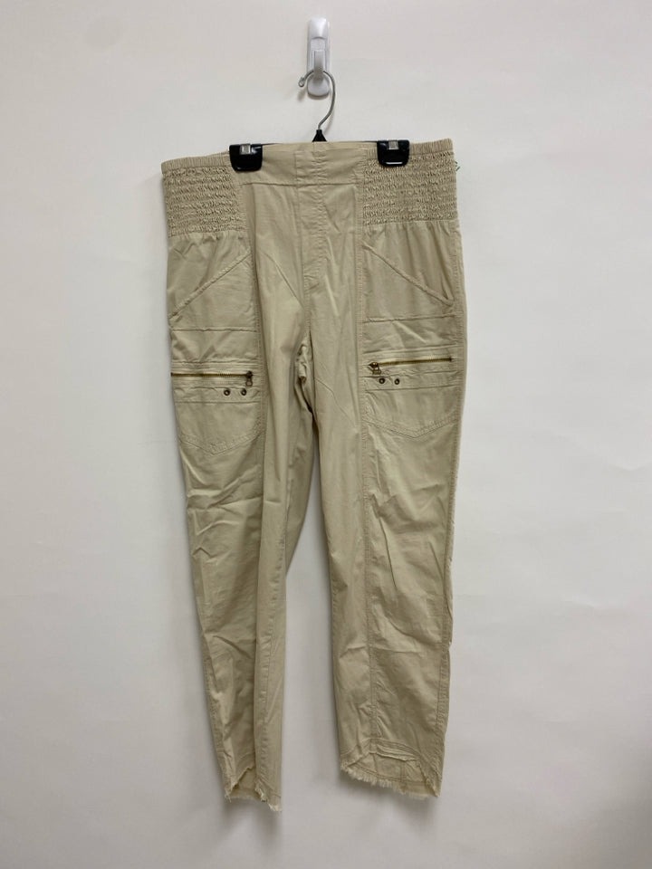 Size M Beige Cargo Ladies Pants