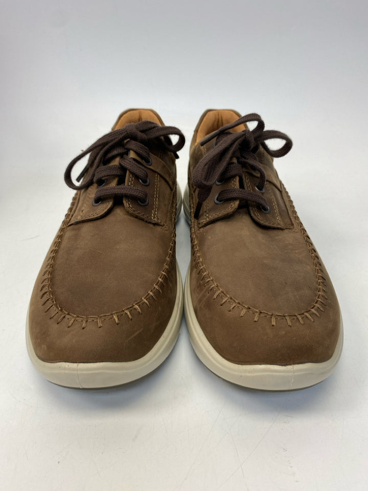 Ecco Size 43 Brown Lace-Up Men&