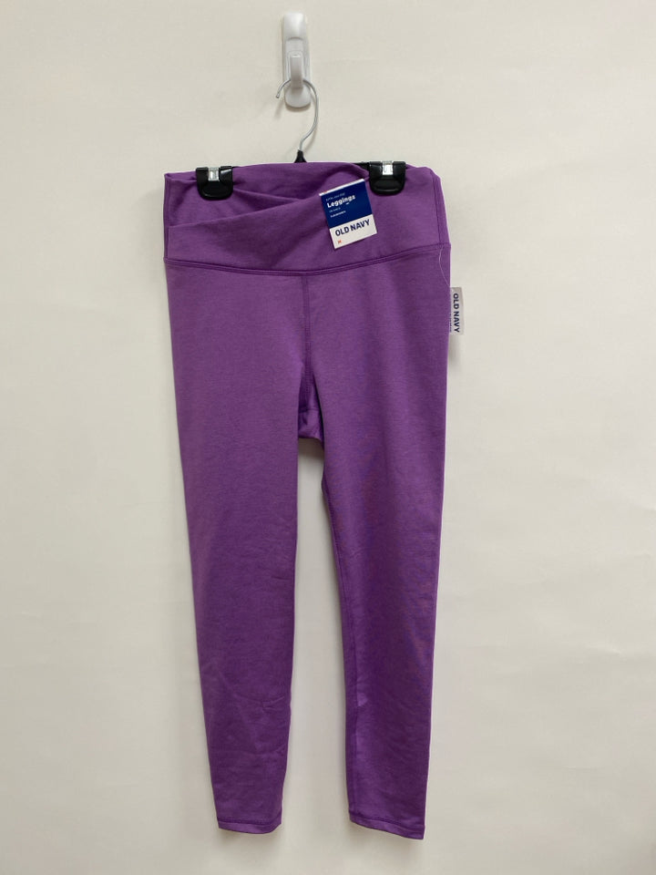NWT Old Navy Size M Purple Ladies Leggings