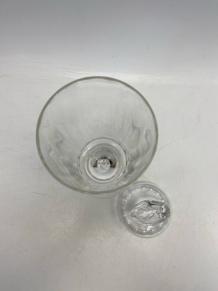 Clear Glass Jar