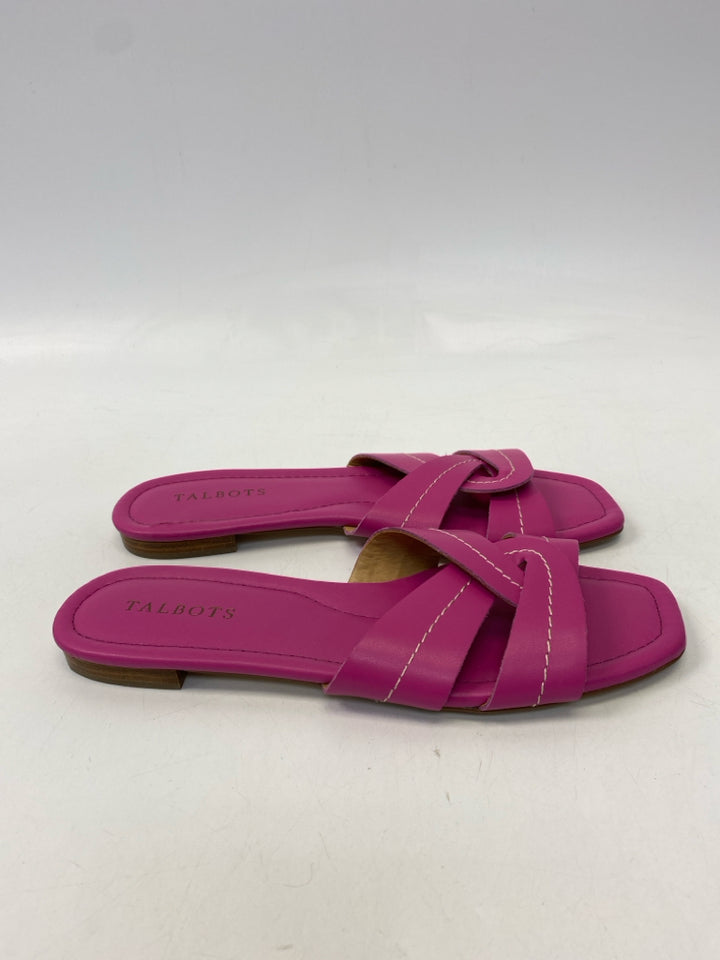Talbots  Size 9 Magenta Sandals