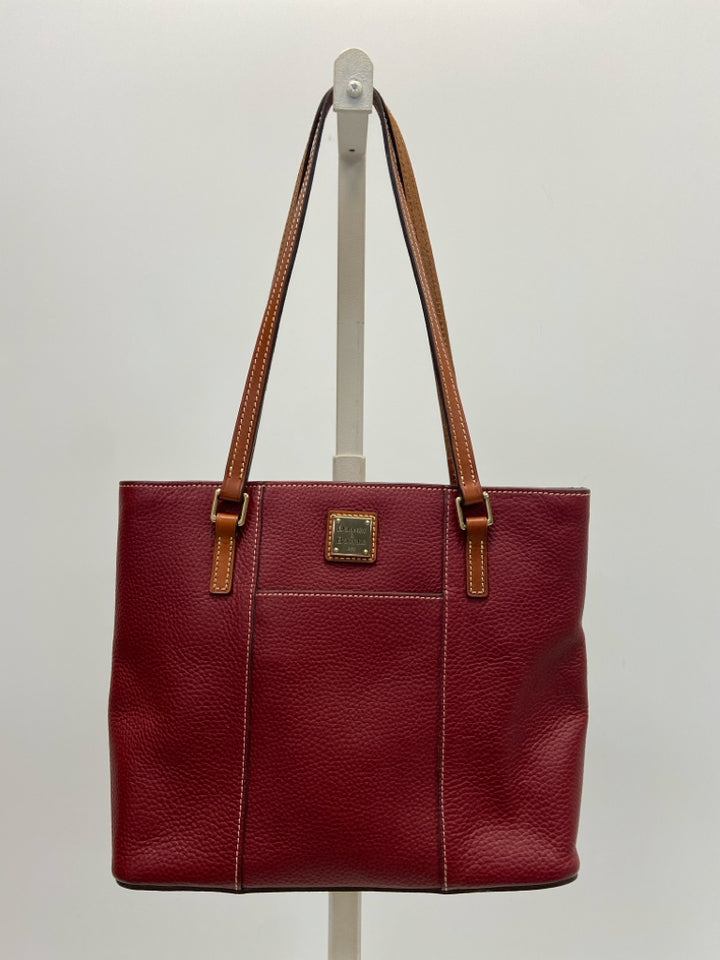 Dooney &amp; Bourke Dark Red Brown Handbag