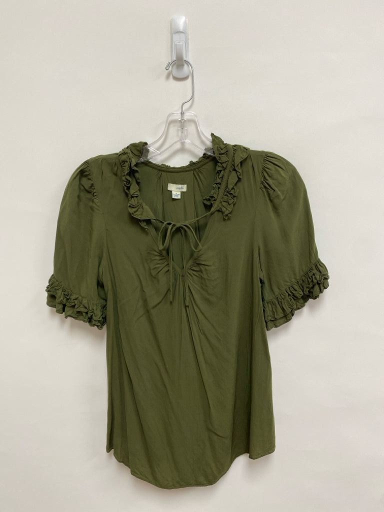 odille Size 4 Olive Green Ladies Top