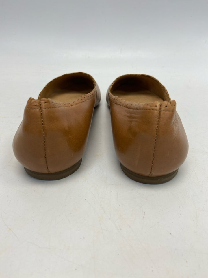 Jack Rogers  Size 8.5 Brown Scalloped Flats