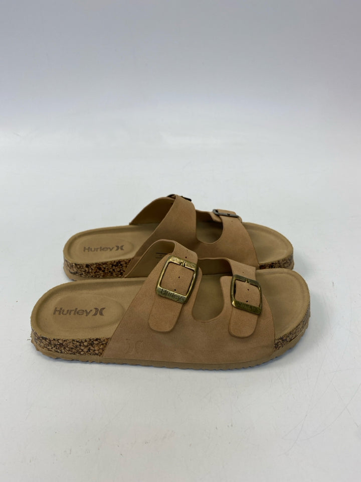 Hurley SIZE 3 Brown Buckle Girl&