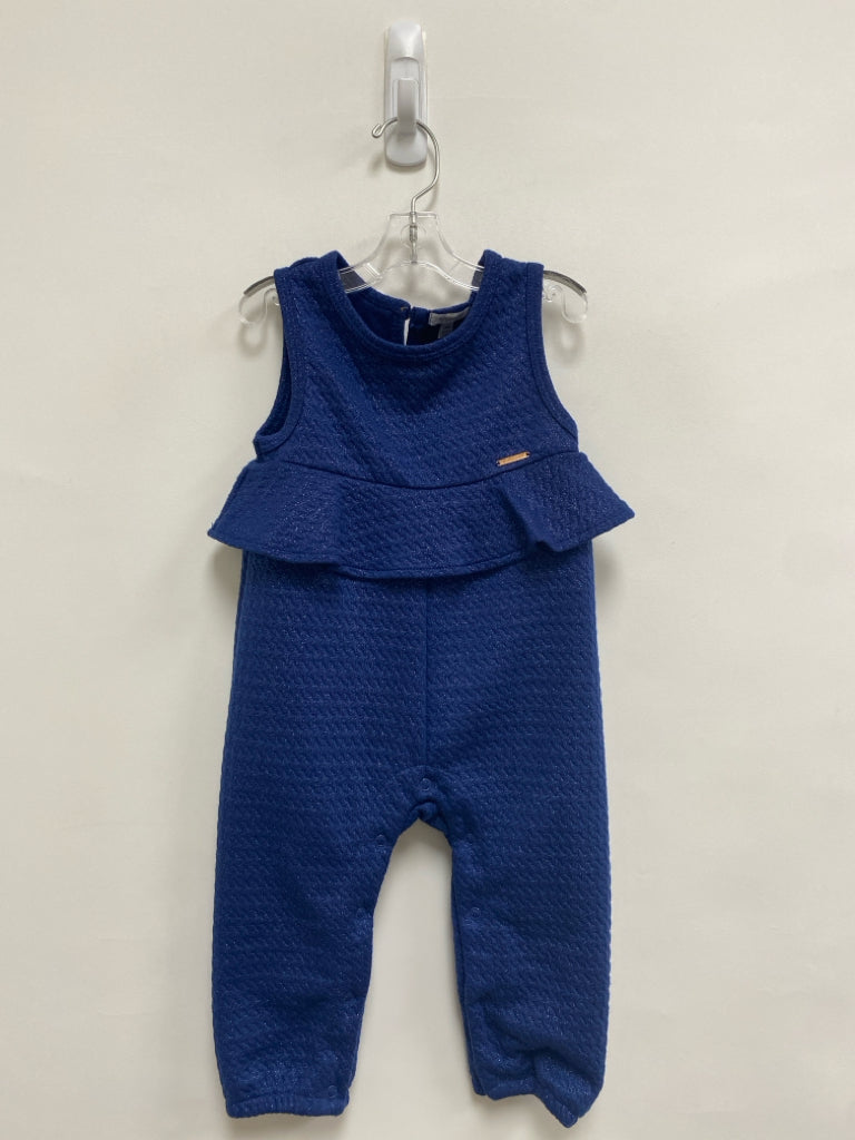 Tahari SIZE 18M Navy Silver Texture Sleeveless Girl&