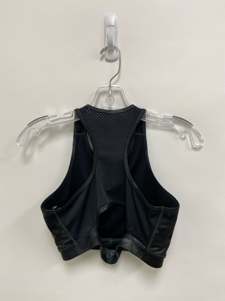 Nike Size M Black Camouflage Athletic  Bra
