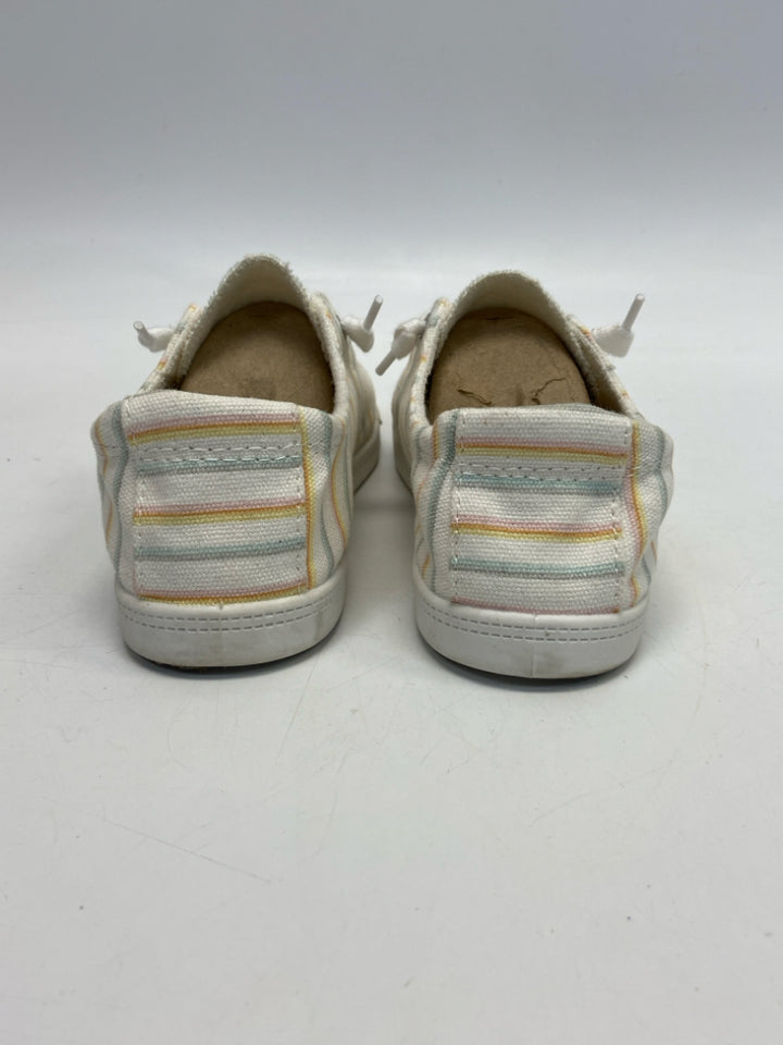 JellyPop  Size 9 White Multi-Color Stripe(s) Sneakers