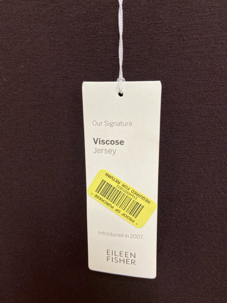 NWT Eileen Fisher Size XL Dark Brown Ladies Dress