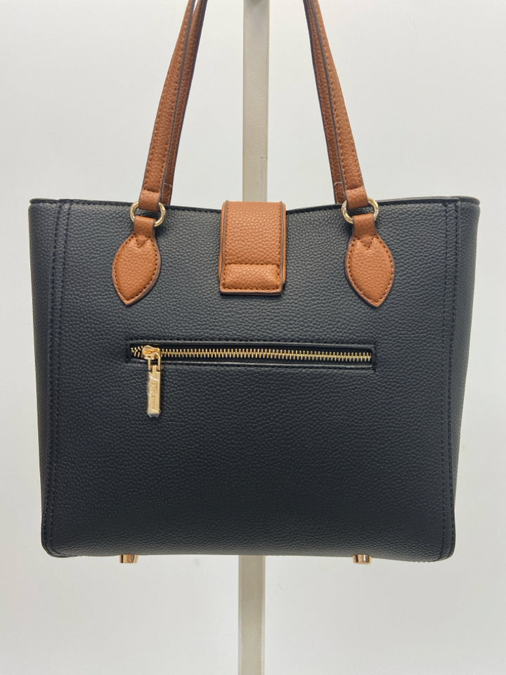 Anne Klein Black Brown Handbag